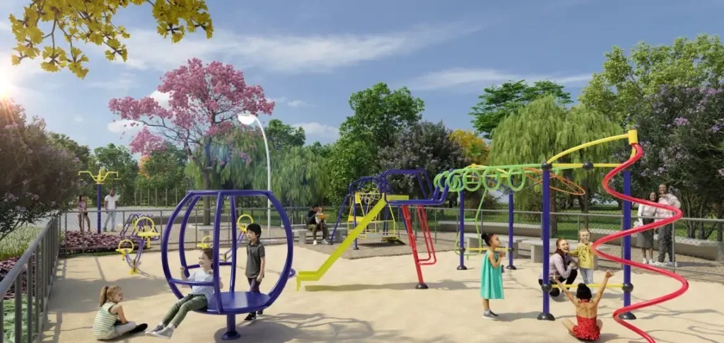 Playground e área kids
